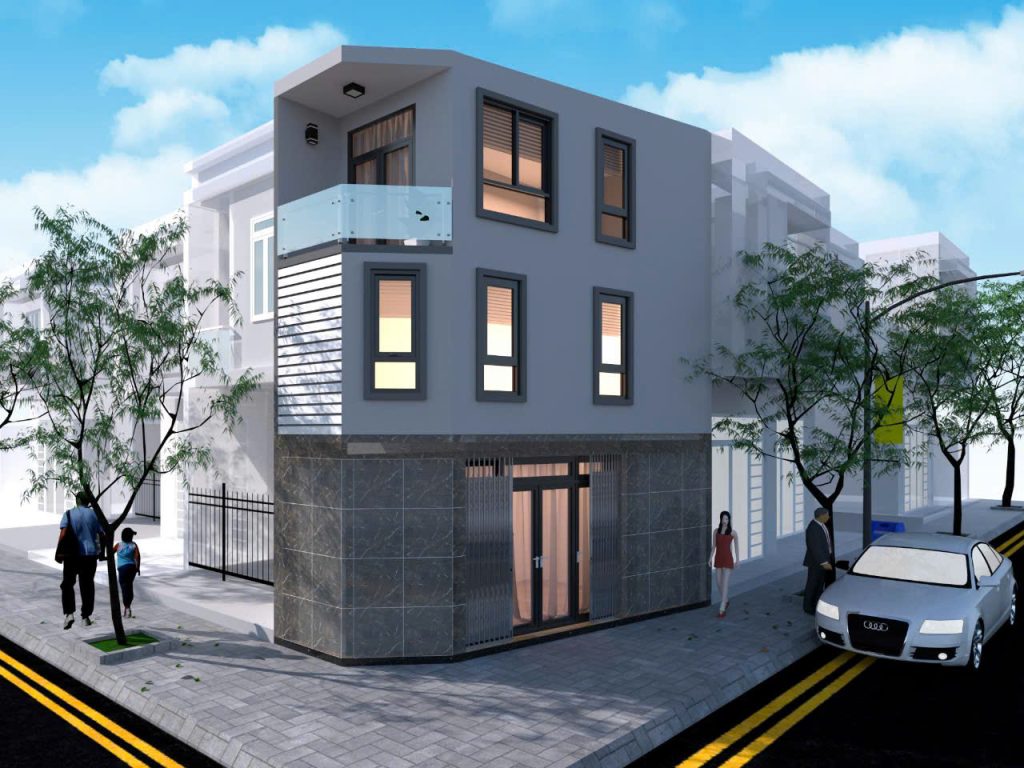 Thiết kế 3D biệt thự Thiết kế 3D biệt thự